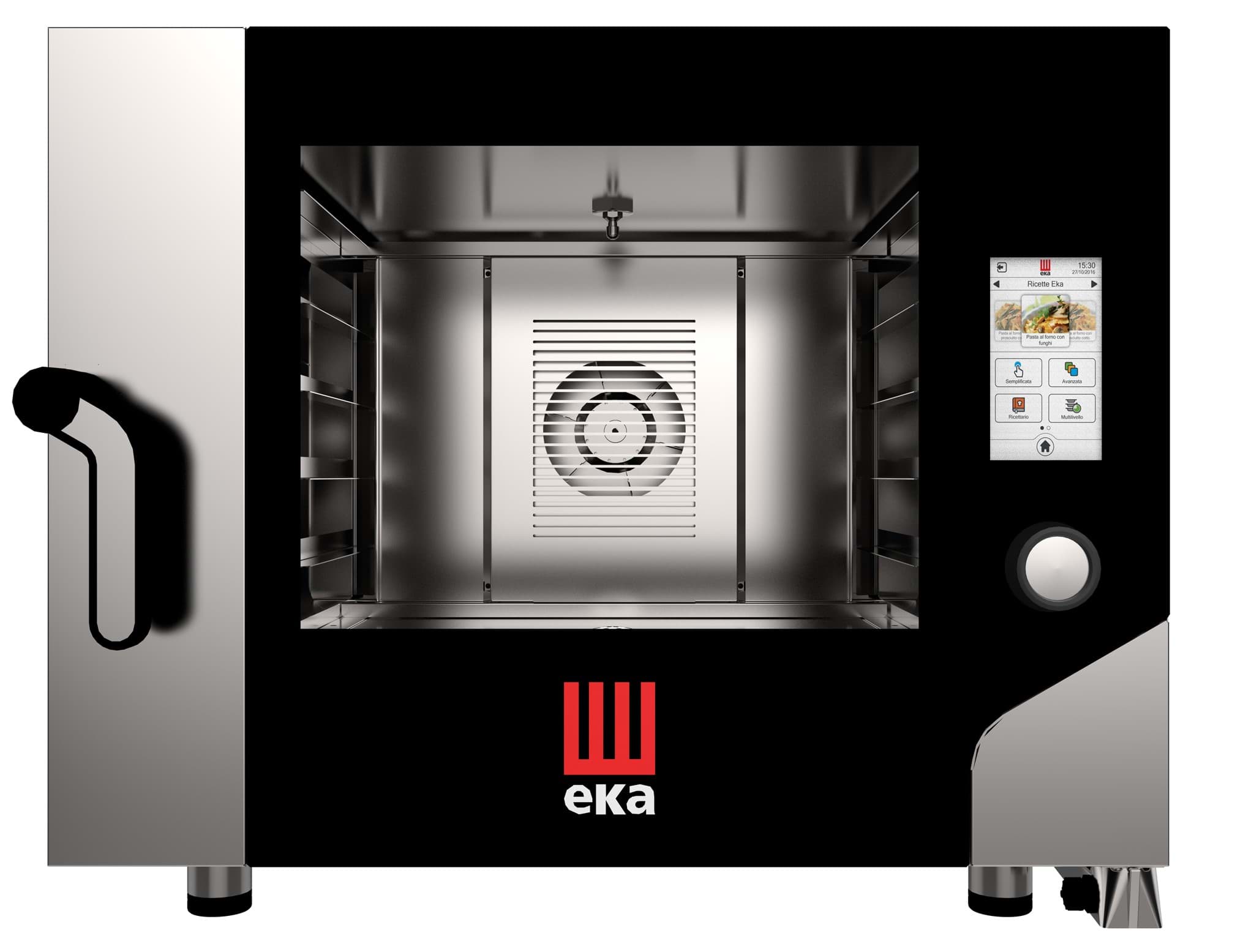 EKA MILLENNIAL SERİSİ ELEKTRİKLİ KONVEKSİYON NEMLENDİRMELİ FIRIN DOKUNMATİK KONTROL - MKF 464 TS resmi